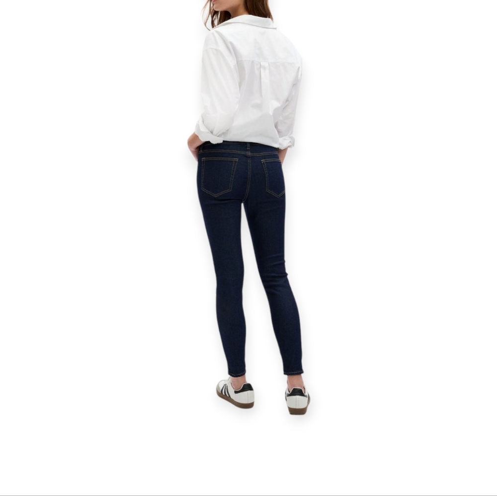 GAP Midrise Favorite Jegging Size 14/32 Ankle Length - Picture 5 of 10
